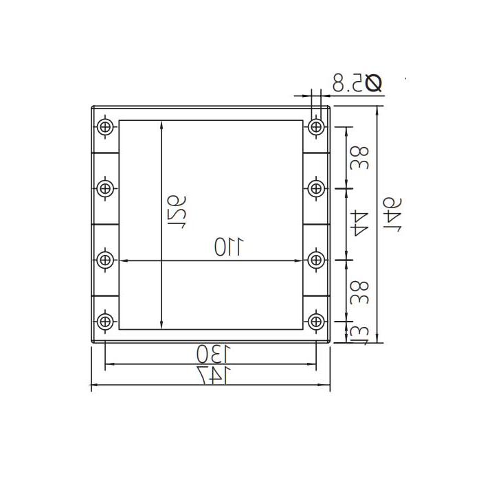 Open cable threading board KBL 24/27-2MT, 042233